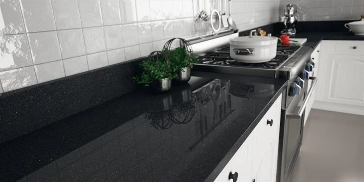 Black Galaxy Granite For Kitchen countertop