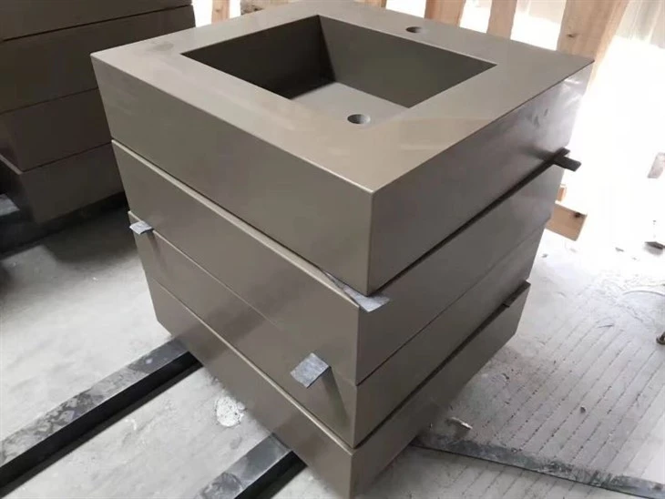 Brown Quartz Vanity Top