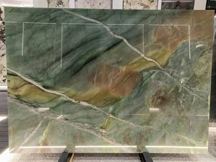 Fuchsite Crystal Quartzite Botanic Cristallo Flooring